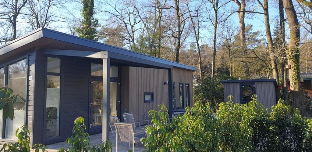 Chalet Op Vakantiepark Bonte Vlucht 多尔恩 外观 照片